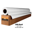 Load image into Gallery viewer, Plain Paper (20lb Inkjet Bond) (2" core) - Plotter Mechanix