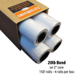 Load image into Gallery viewer, Plain Paper (20lb Inkjet Bond) (2" core) - Plotter Mechanix