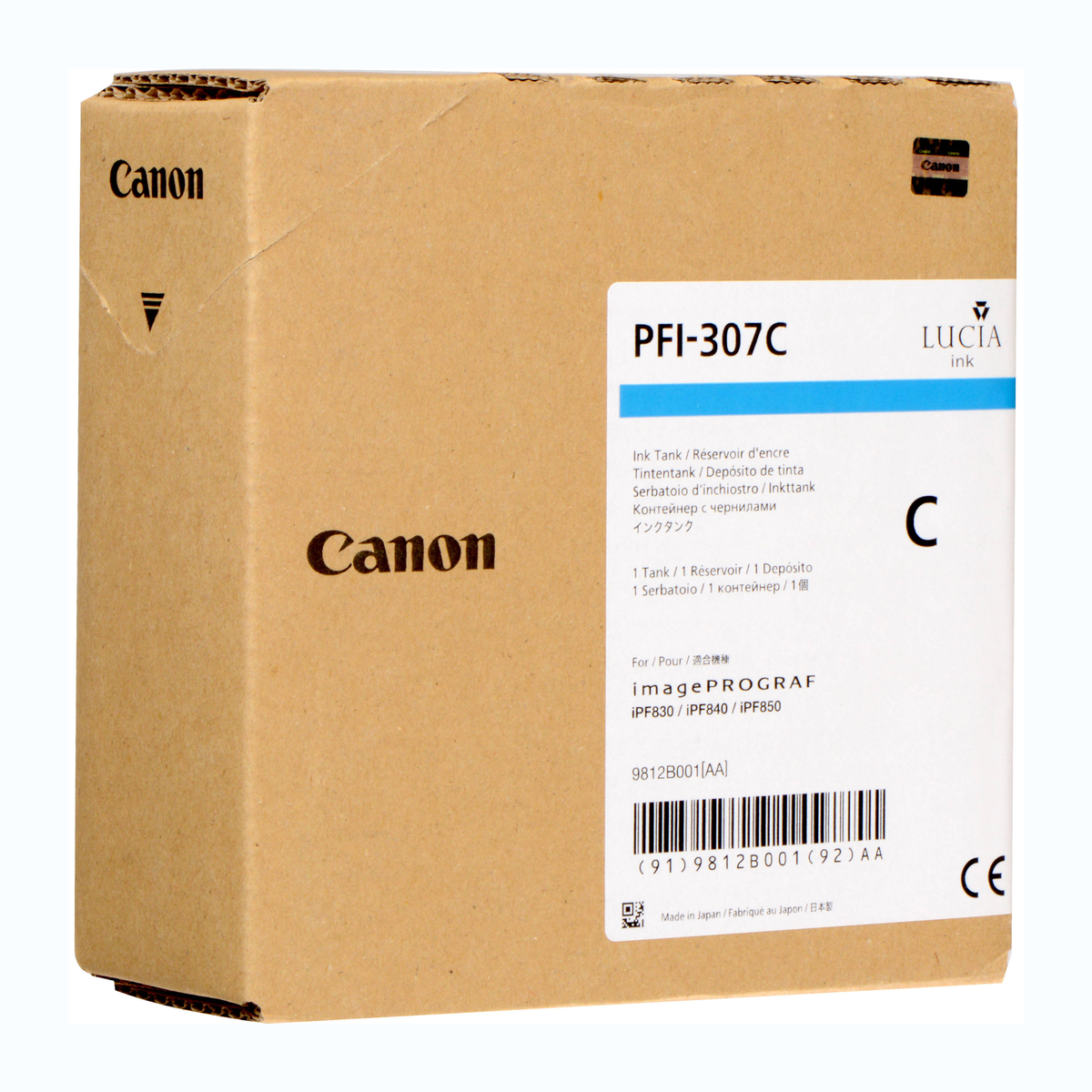 Canon PFI-307 and PFI-707 Ink for iPF830, iPF840 and iPF850 – Plotter  Mechanix
