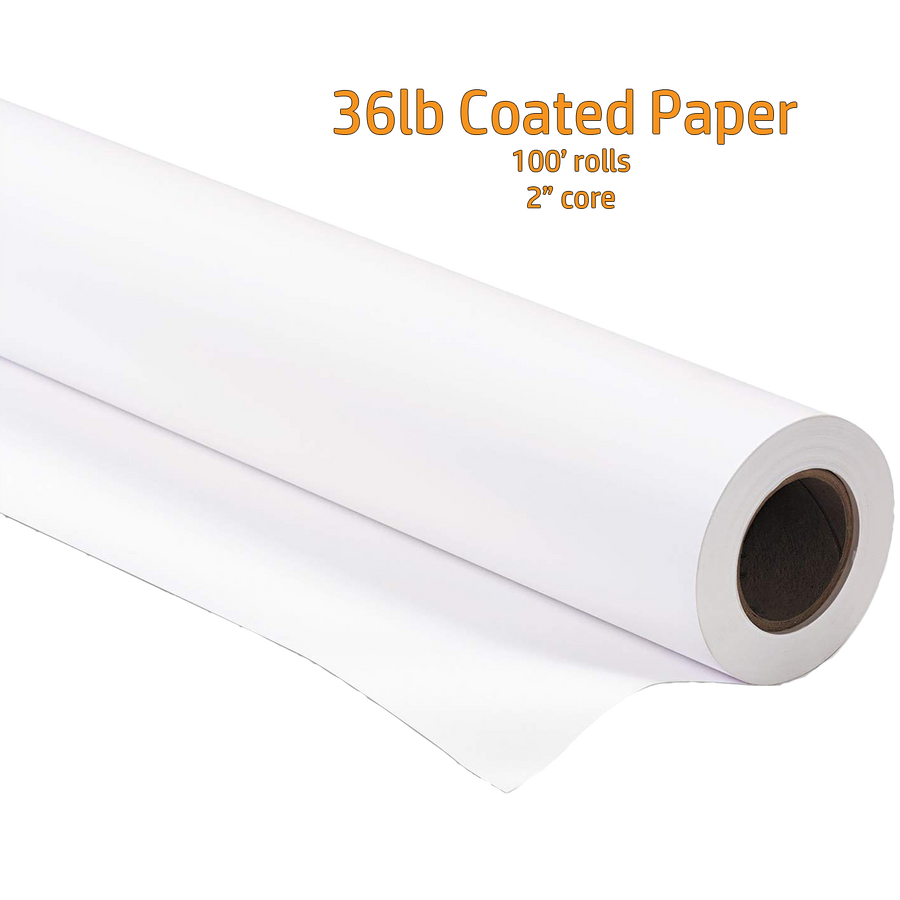 Coated Paper (on 2-inch core) - Plotter Mechanix